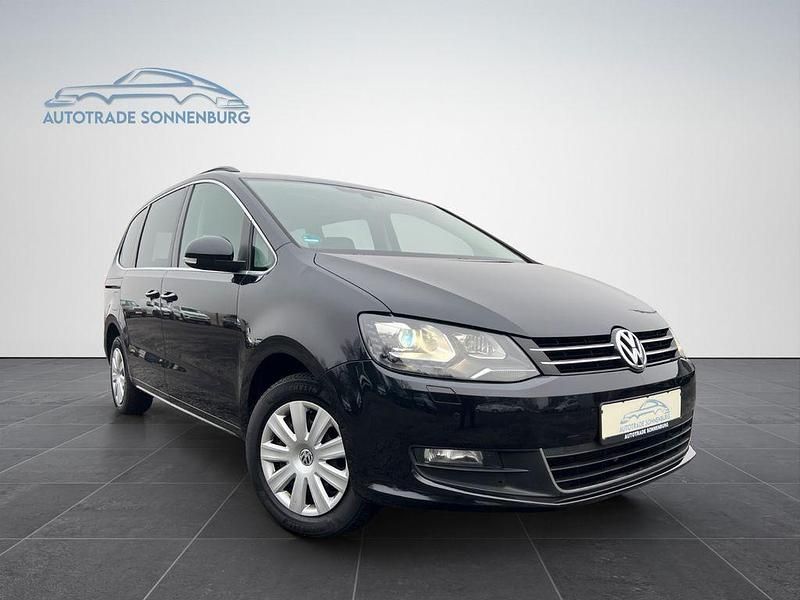 Gebraucht VW Sharan Comfortline 140 PS (102 kW) 2014 Schwarz Van / Kleinbus