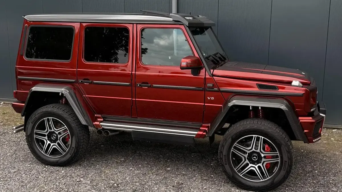 Gebraucht Mercedes G500 4x4² 422 PS (310 kW) 2017 Rot SUV