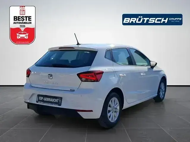 Gebraucht Seat Ibiza Style 80 PS (58 kW) 2019 "candy" weiss Kleinwagen
