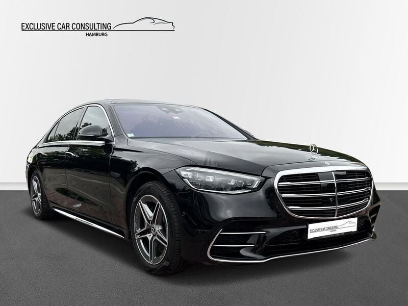 Schwarz Gebraucht 2022 Mercedes S580 AMG line Limousine | 101.900 € (Etwas zu teuer) - Bild 1/4