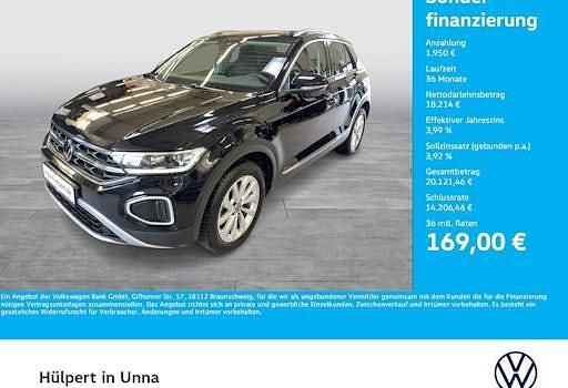 Gebraucht VW T-Roc Style 110 PS (80 kW) 2023 Schwarz SUV
