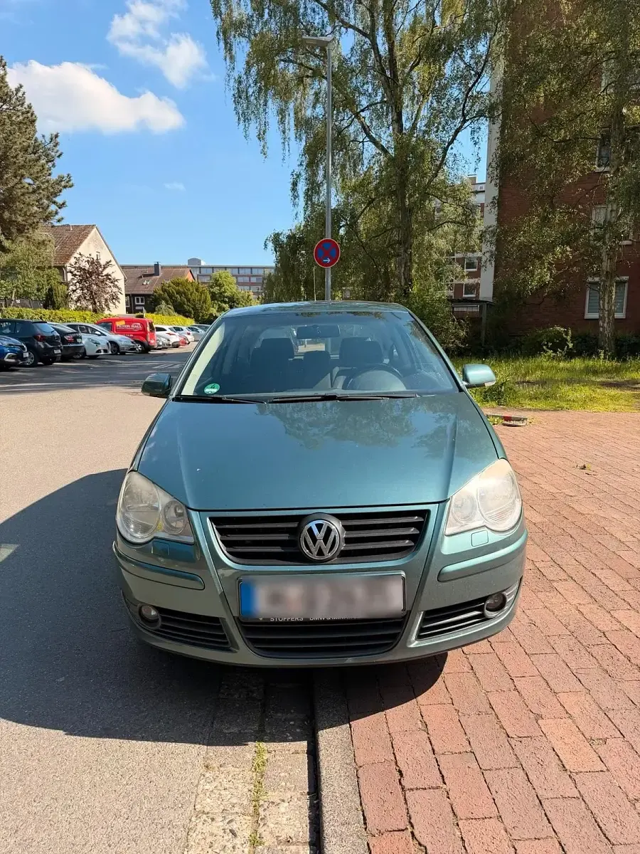 Käytetty VW Polo 101 HP (74 kW) 2007 Vihreä Viistoperä