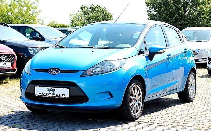 Blau Gebraucht 2012 Ford Fiesta Trend Kleinwagen | 5.950 € (Fairer Preis) - Bild 1/4
