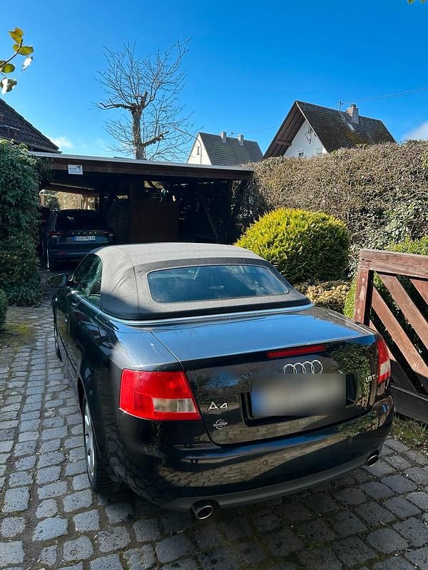 Gebraucht Audi A4 Cabriolet 163 PS (119 kW) 2005 Schwarz Cabrio