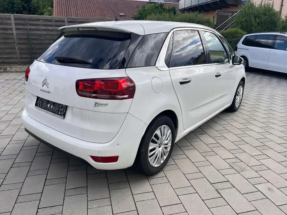 Gebraucht Citroën C4 Picasso 150 PS (110 kW) 2016 Lack weiss banquise Van / Kleinbus