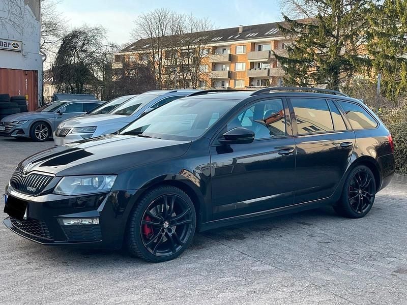 Gebraucht Skoda Octavia RS 184 PS (135 kW) 2017 Schwarz Kombi