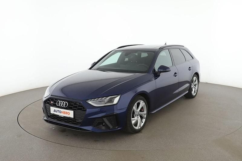 Blau Gebraucht 2020 Audi S4 Advanced Kombi | 36.350 € (Superpreis) - Bild 1/3