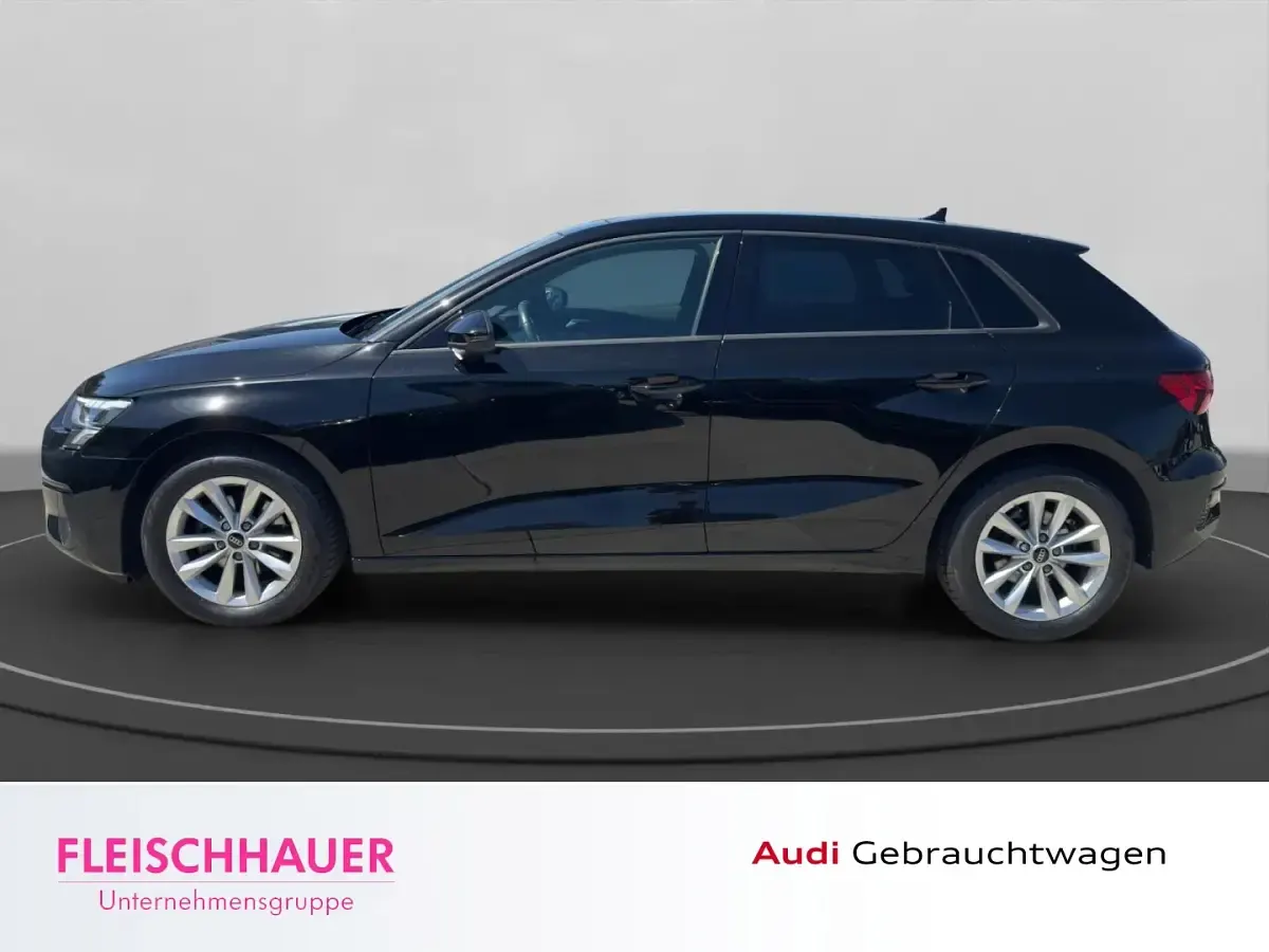Gebraucht Audi A3 150 PS (110 kW) 2023 Schwarz Limousine