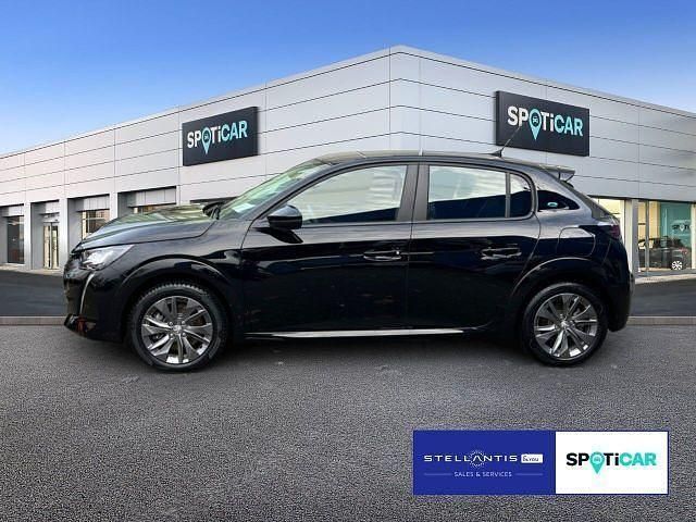 Gebraucht Peugeot e-208 Active 100 kW (136 PS) 2021 Schwarzlackierung (metallic) Kleinwagen