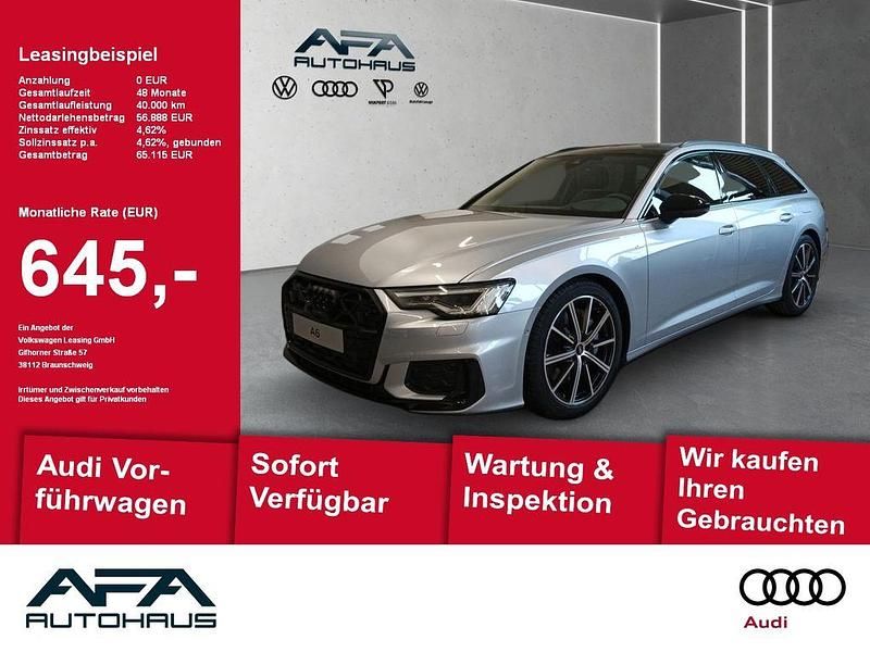 Florettsilber metallic Gebraucht 2024 Audi A6 S-Line Kombi | 56.888 € - Bild 1/4