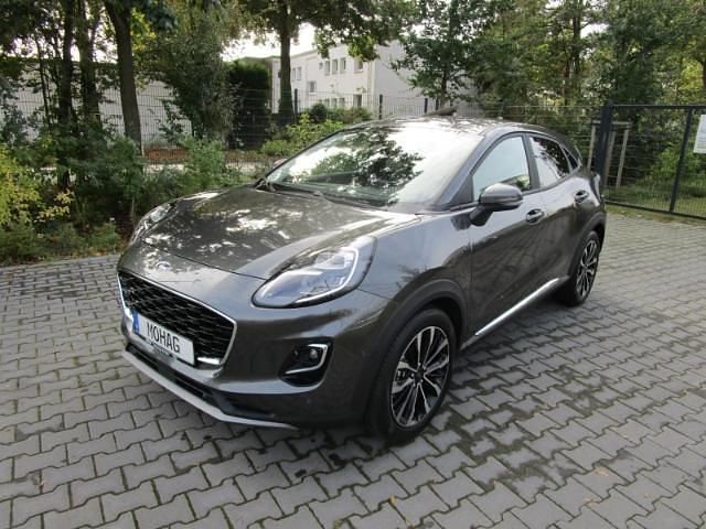 Magneticgrau (metallic) Gebraucht 2023 Ford Puma Gen-E Titanium X SUV | 21.490 € - Bild 1/4