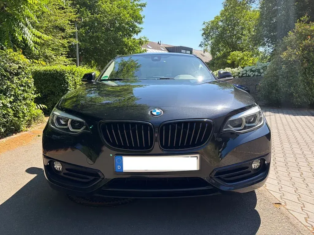 Gebraucht BMW 220 Sport Line 184 PS (135 kW) 2018 Schwarz Coupé