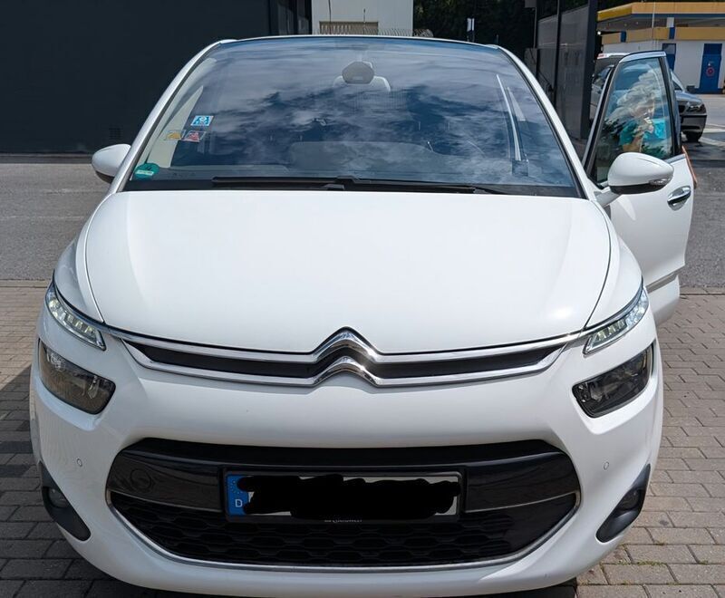 Weiß Gebraucht 2015 Citroën C4 Picasso Exclusive Van / Kleinbus | 8.400 € (Guter Preis) - Bild 1/4