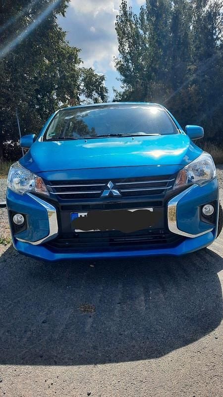 Blau Gebraucht 2024 Mitsubishi Space Star Select+ Kleinwagen | 12.000 € (Guter Preis) - Bild 1/4