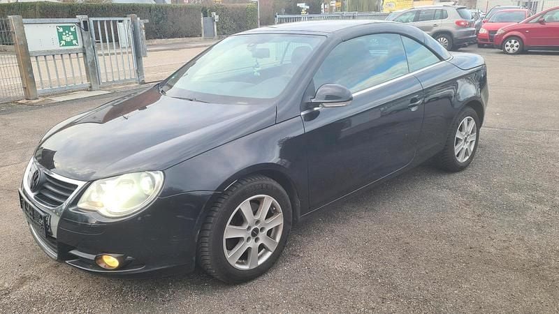 Gebraucht VW Eos 170 PS (125 kW) 2007 Schwarz Cabrio