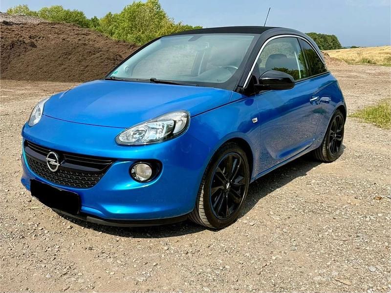 Blau Gebraucht 2017 Opel Adam Open Air Kleinwagen | 7.499 € (Guter Preis) - Bild 1/4