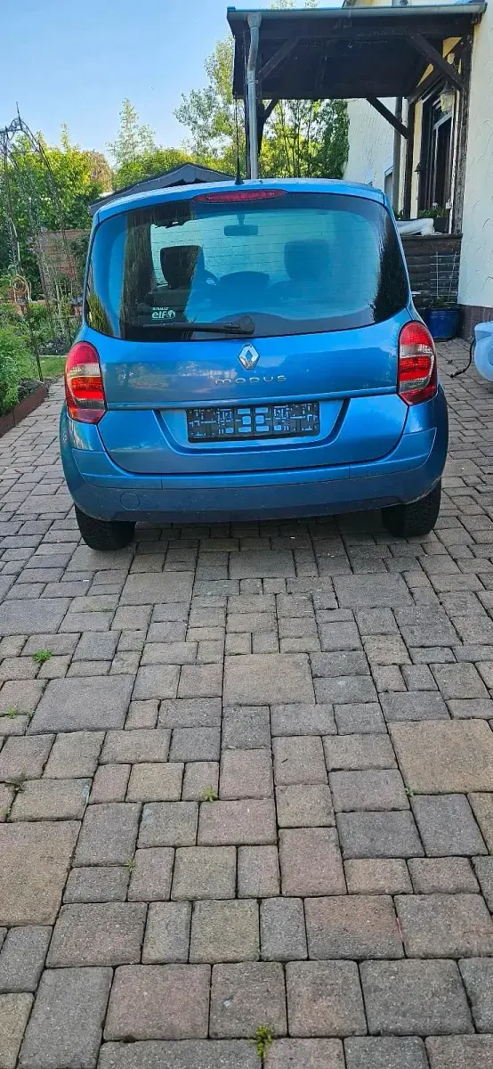 Usata Renault Modus 110 CV (80 kW) 2009 Blu Monovolume