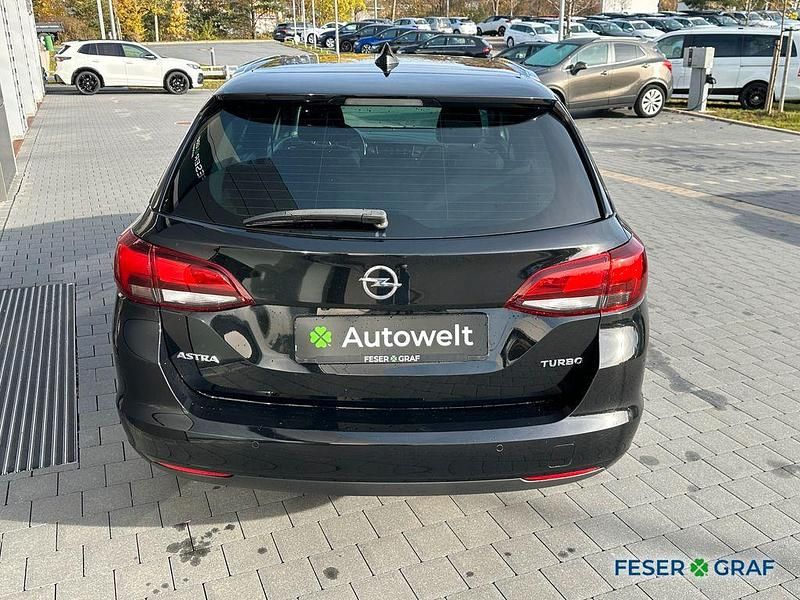 Gebraucht Opel Astra 125 PS (91 kW) 2018 Onxy schwarz Kombi