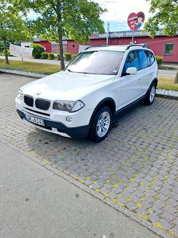 Weiß Gebraucht 2008 BMW X3 Sport Line SUV | 4.400 € (Superpreis) - Bild 1/4