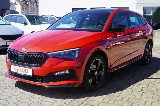 Gebraucht Skoda Scala Monte Carlo 150 PS (110 kW) 2021 Rot Kleinwagen