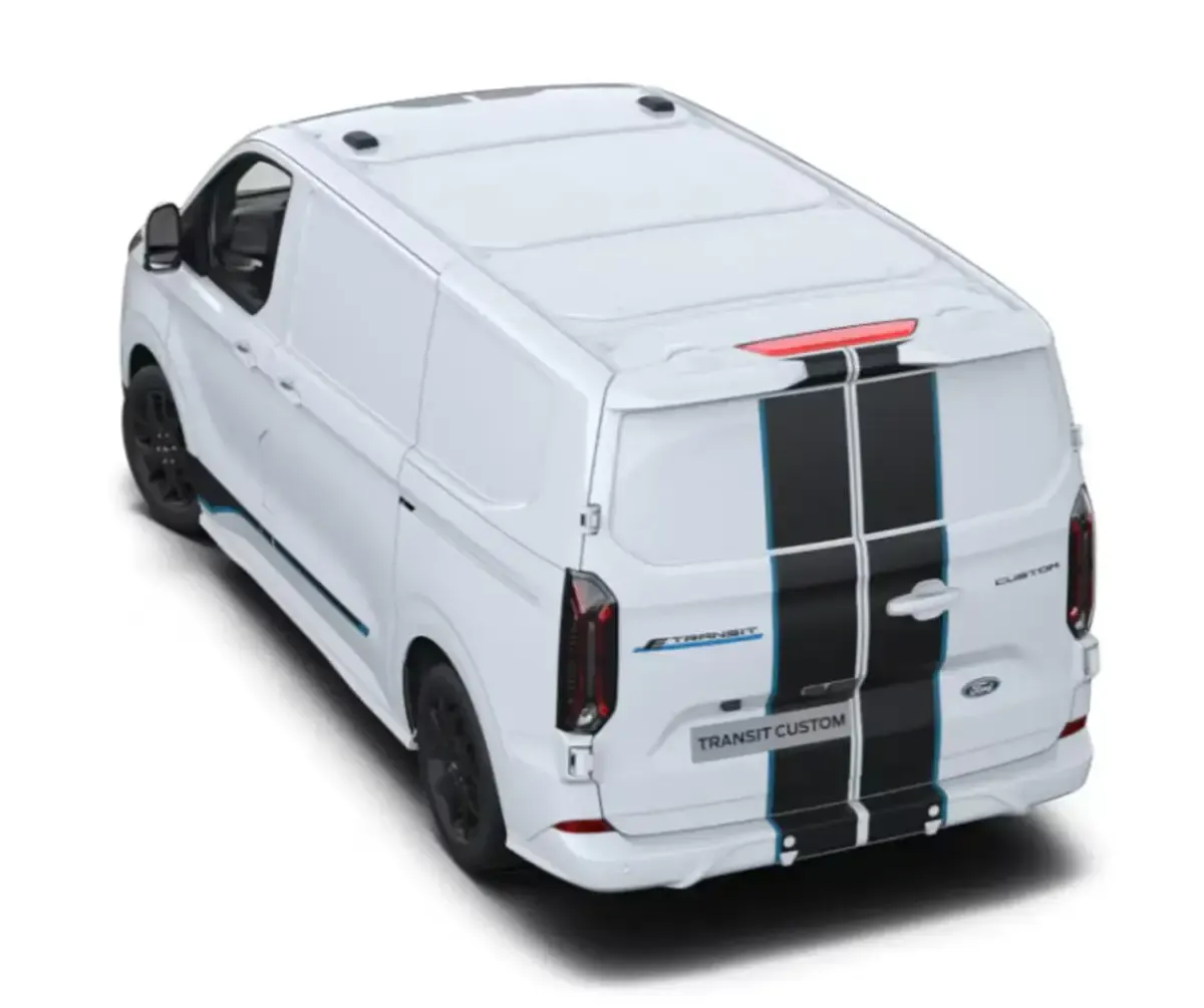Neu Ford E-Transit Sport 160 kW (218 PS) 2026 Frozen white Van