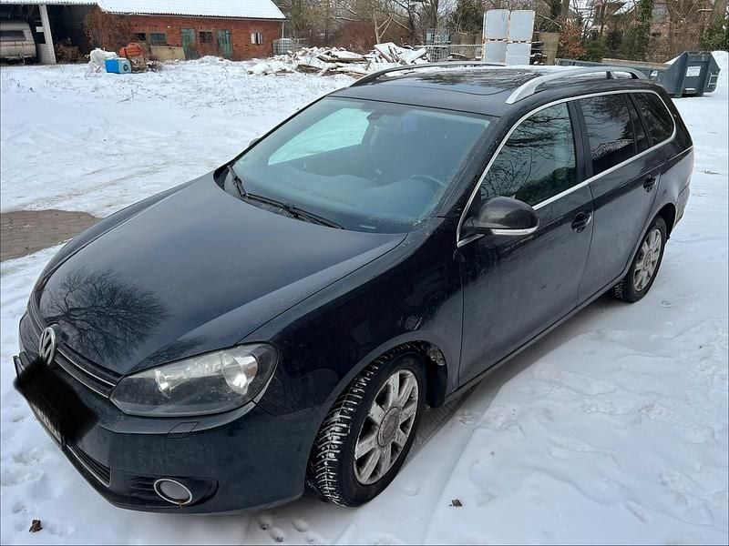 Gebraucht VW Golf 105 PS (77 kW) 2011 Schwarz Kombi