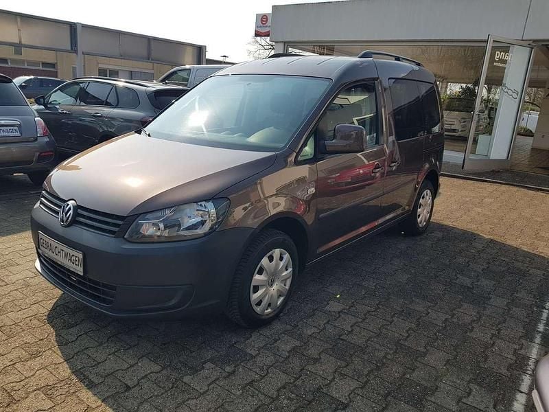 Gebraucht VW Caddy Trendline 86 PS (63 kW) 2013 Toffeebraun metallic Van / Kleinbus