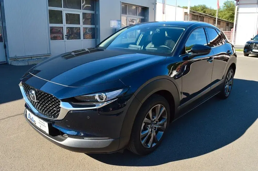 Gebraucht Mazda CX-30 Selection 186 PS (136 kW) 2021 Mitternachtsblau SUV