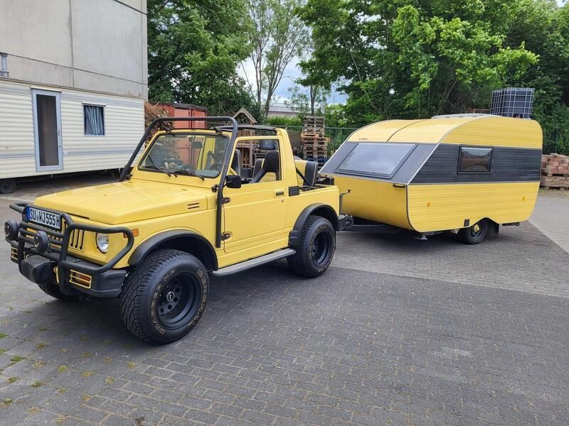 Gelb Gebraucht 1985 Suzuki Samurai SUV | 15.495 € - Bild 1/4