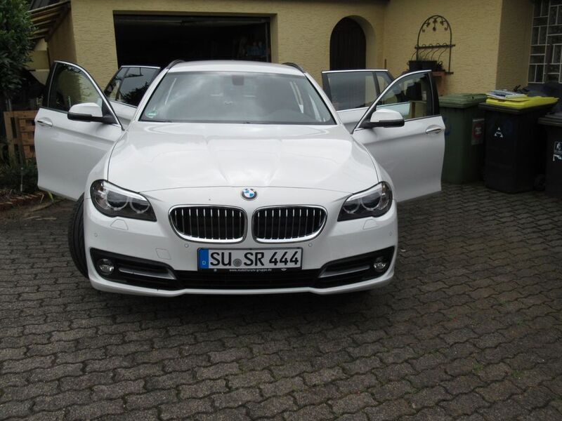 Weiß Gebraucht 2016 BMW 520 Kombi | 14.900 € (Fairer Preis) - Bild 1/4