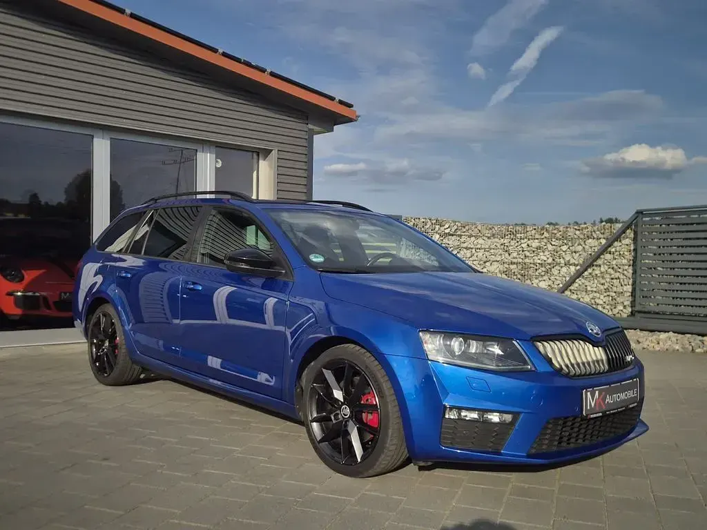 Gebraucht Skoda Octavia RS 184 PS (135 kW) 2016 Blau Kombi