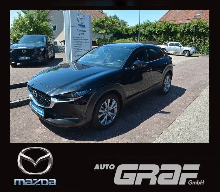 Jet black Gebraucht 2021 Mazda CX-30 Selection SUV | 21.990 € (Fairer Preis) - Bild 1/4