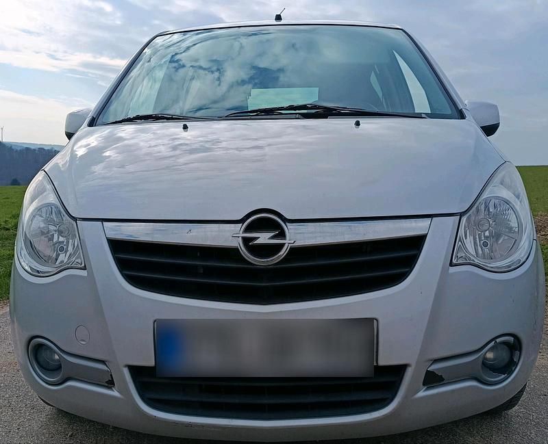 Gebraucht Opel Agila 2008 Silber Kleinwagen