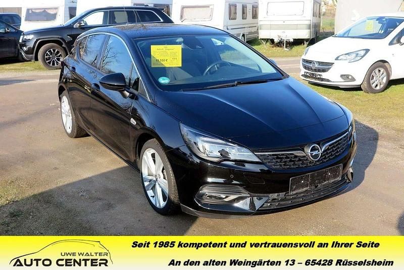 Schwarz Gebraucht 2020 Opel Astra Elegance Limousine | 15.550 € (Fairer Preis) - Bild 1/4