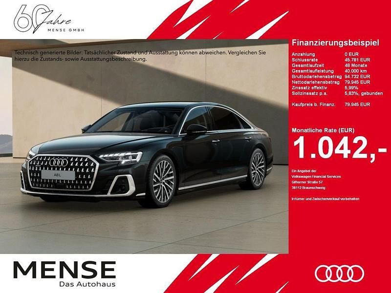 Gebraucht Audi A8L Ambiente 340 PS (250 kW) 2024 Mythosschwarz Limousine