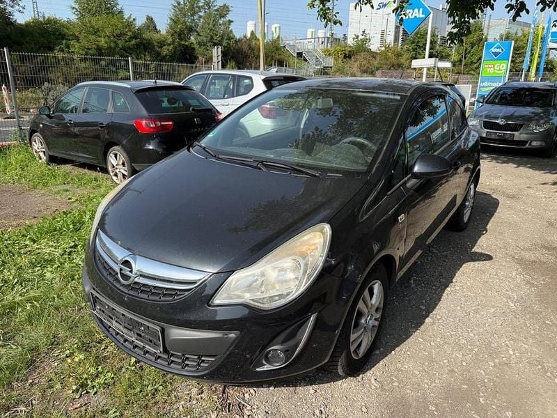 Schwarz Gebraucht 2012 Opel Corsa S Limousine | 2.290 € (Superpreis) - Bild 1/4