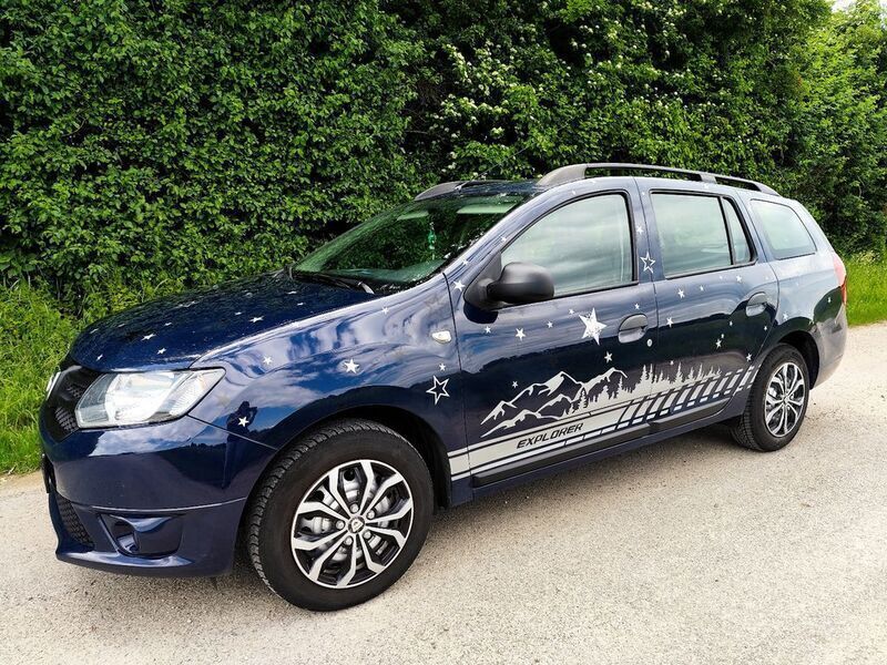 Blau Gebraucht 2013 Dacia Logan MCV Limousine | 3.600 € - Bild 1/4