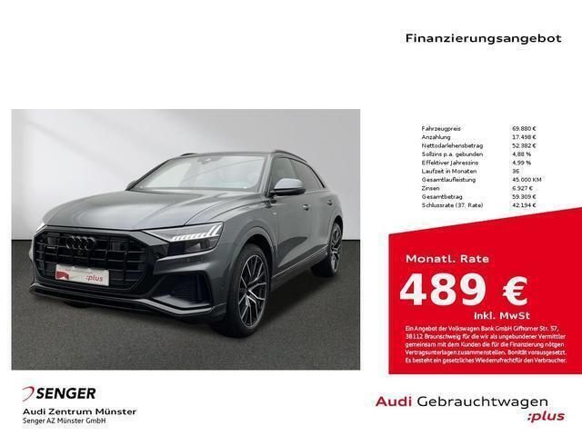 Daytonagrau perleffekt Gebraucht 2021 Audi Q8 Ambiente SUV | 75.880 € - Bild 1/4