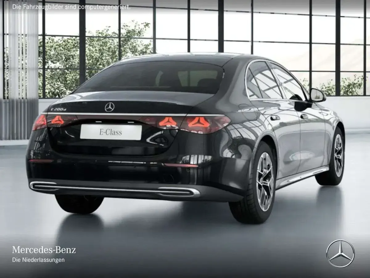Gebraucht Mercedes E200 Avantgarde 163 PS (119 kW) 2026 Schwarz Limousine