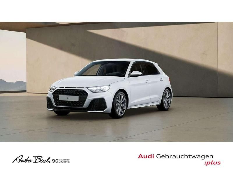 Gletscherweiß metallic Gebraucht 2025 Audi A1 S-Line Kleinwagen | 29.940 € (Teuer) - Bild 1/4