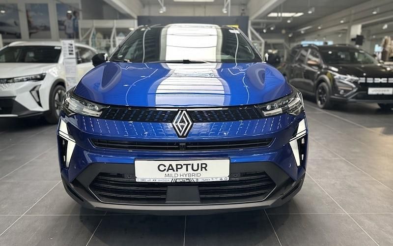 Neu Renault Captur Techno 140 PS (102 kW) 2025 Ironblau metallic, black pear SUV