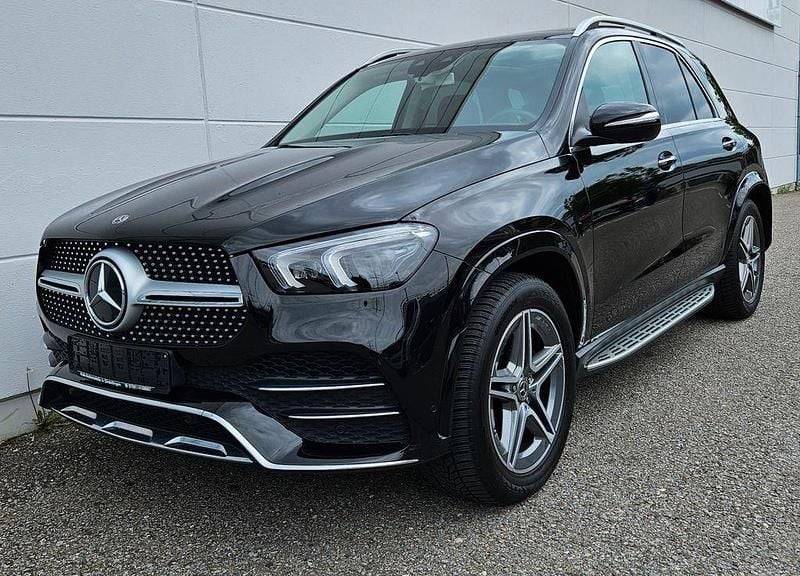 Schwarz Gebraucht 2021 Mercedes GLE350 AMG line SUV | 55.800 € (Superpreis) - Bild 1/3
