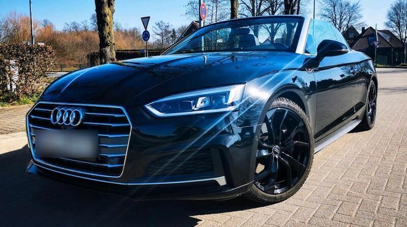 Schwarz Gebraucht 2018 Audi A5 Cabriolet Cabrio | 29.999 € (Etwas zu teuer) - Bild 1/4