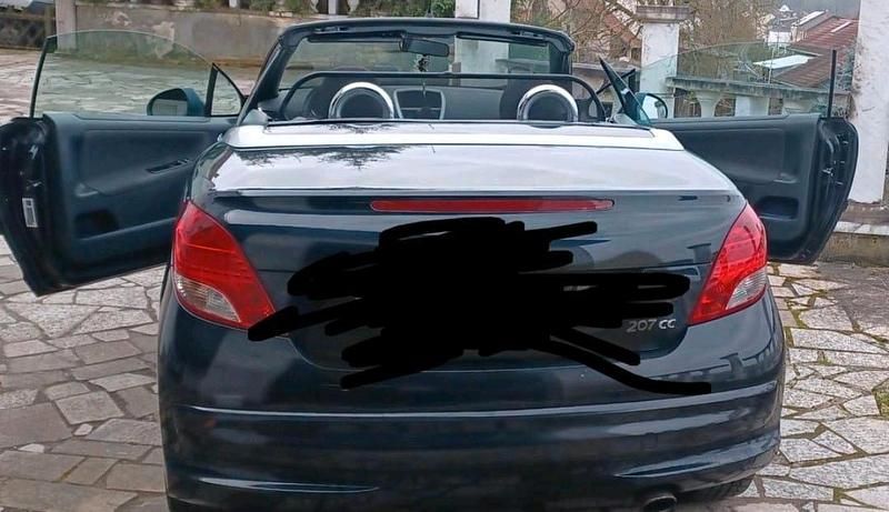 Gebraucht Peugeot 207 CC 120 PS (88 kW) 2013 Schwarz Cabrio