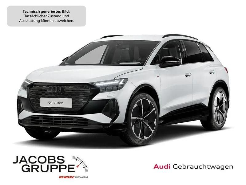 Weiß Gebraucht 2024 Audi Q4 e-tron S-Line SUV | 44.960 € (Fairer Preis) - Bild 1/4