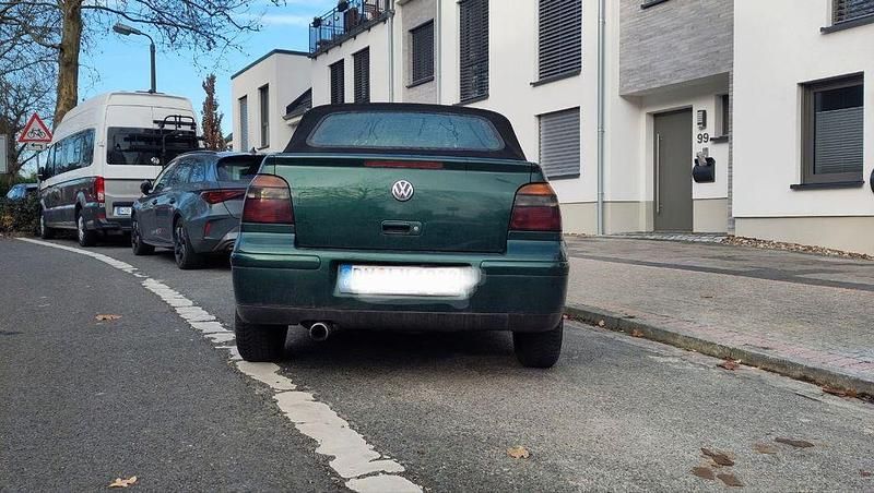 Gebraucht VW Golf Cabriolet Highline 101 PS (74 kW) 1999 Grün Cabrio