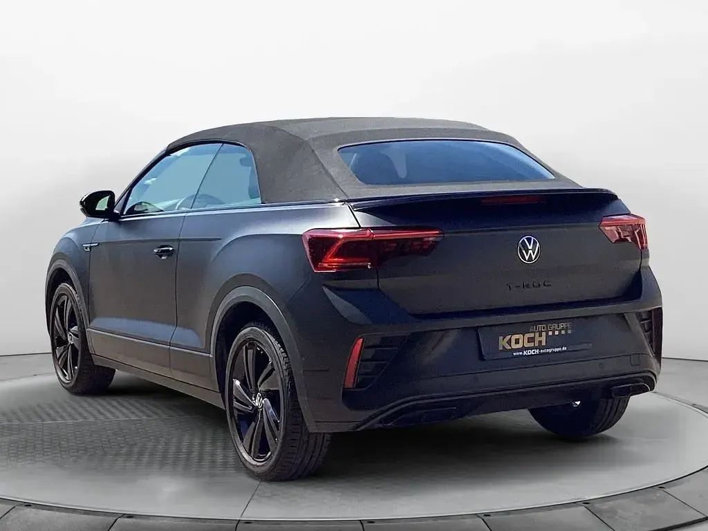 Gebraucht VW T-Roc Cabriolet R-line Edition 150 PS (110 kW) 2024 Schwarz Cabrio