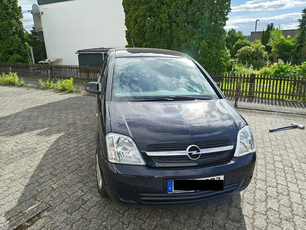 Gebraucht Opel Meriva 90 PS (66 kW) 2005 Schwarz Van / Kleinbus