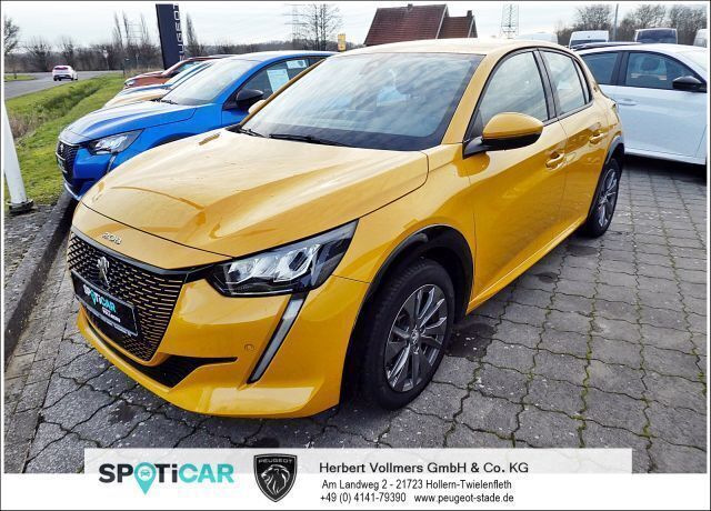 Gelb Gebraucht 2020 Peugeot e-208 Allure Kleinwagen | 16.650 € (Fairer Preis) - Bild 1/4