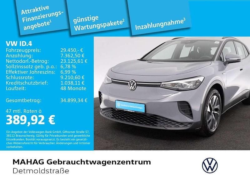 Mondsteingrau Gebraucht 2021 VW ID.4 Pro SUV | 29.450 € (Fairer Preis) - Bild 1/2